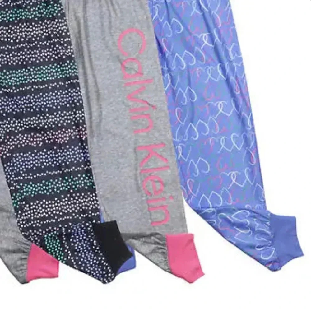 Calvin Klein 3-pack Sleep Pants Hearts Small - Picture 2 of 6